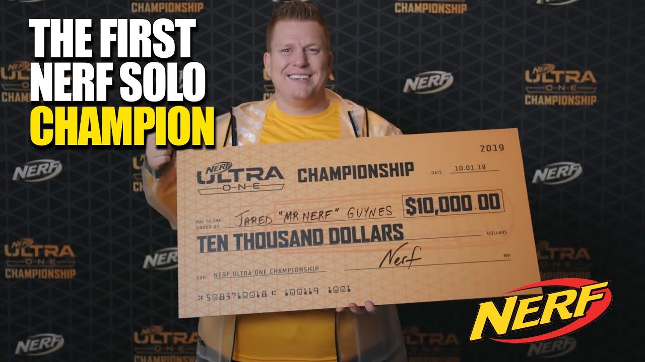 How I won $10,000 and the Nerf Ultra Championship